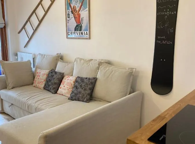 New Bilocale Centro Vista Cervino Брей-Червінія